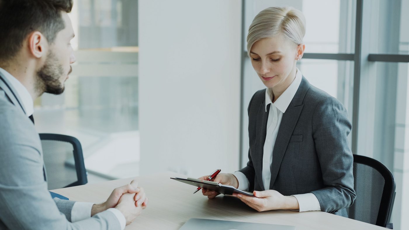 A consultant talking a client through GDPR obligations